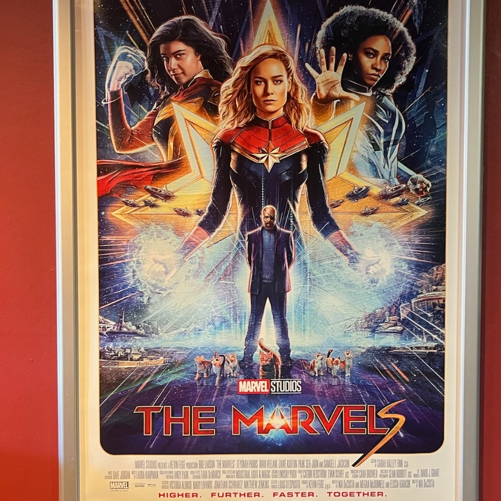 The Marvels Movie Theater poster
